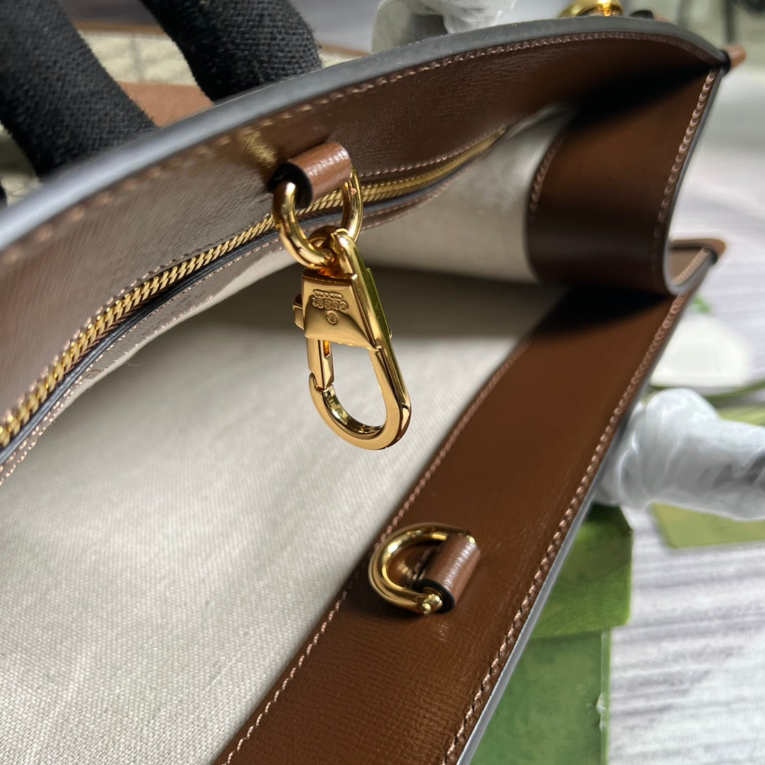 Gucci Medium Tote Bag With Interlocking G