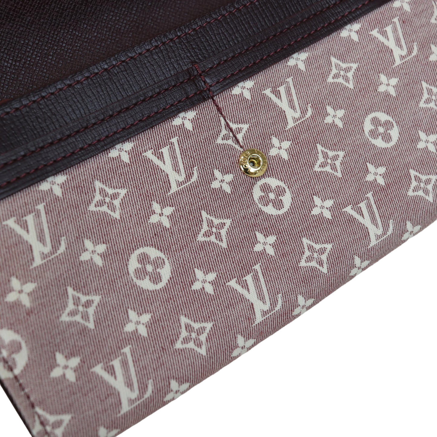 Louis-Vuitton Mini lin long Wallet