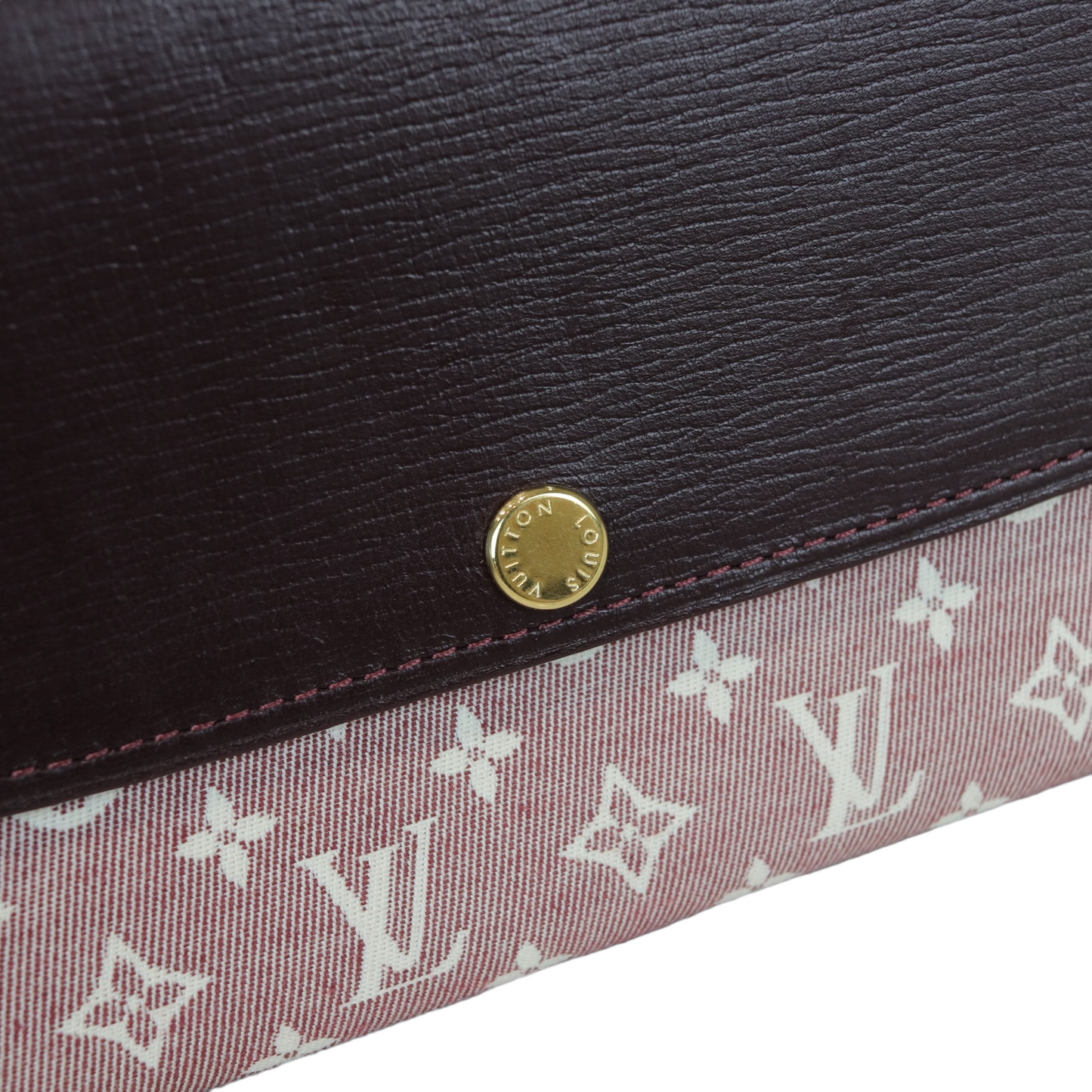 Louis-Vuitton Mini lin long Wallet