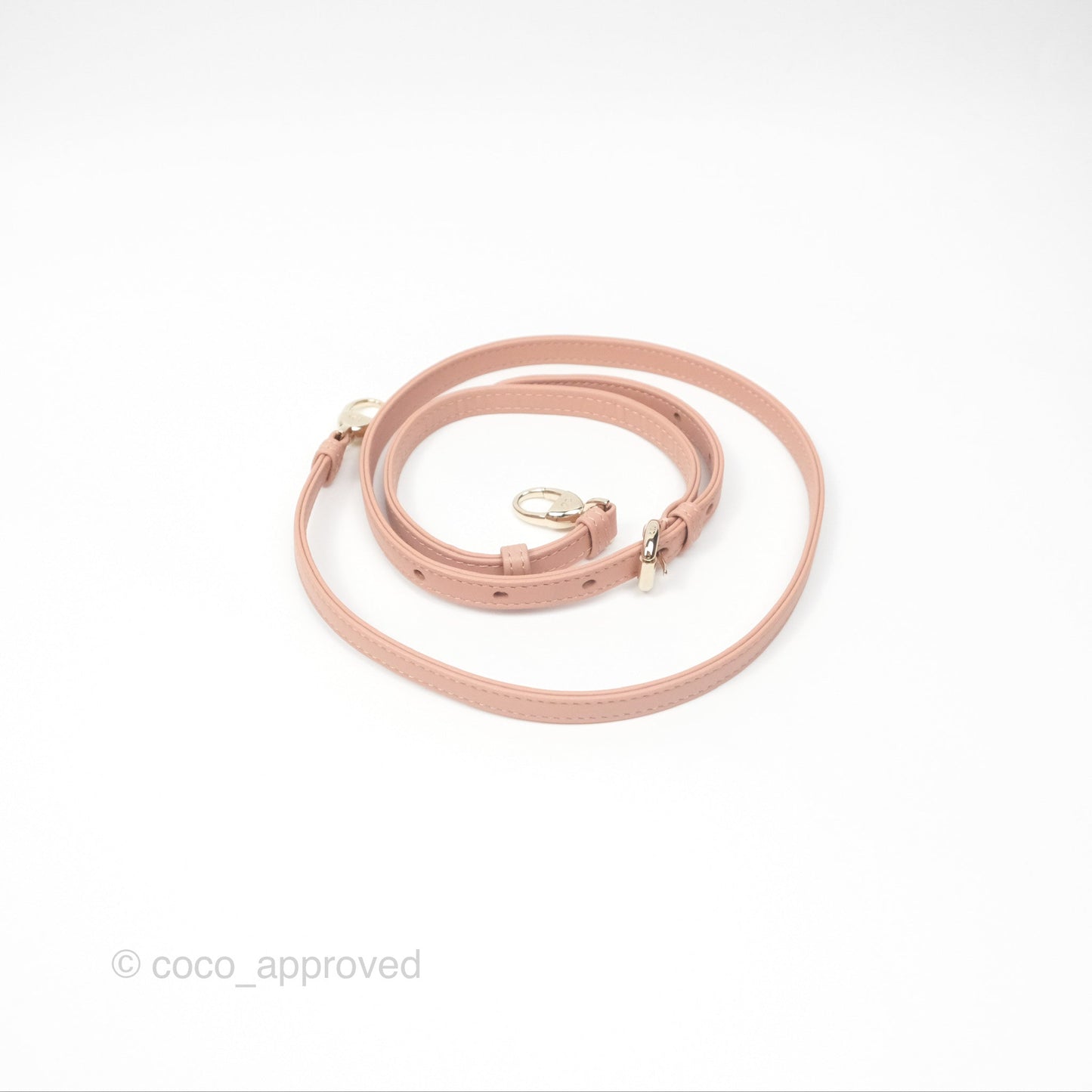 Christian Dior Micro Lady Dior Cannage Rose Des Vents Cannage Lambskin Gold Hardware