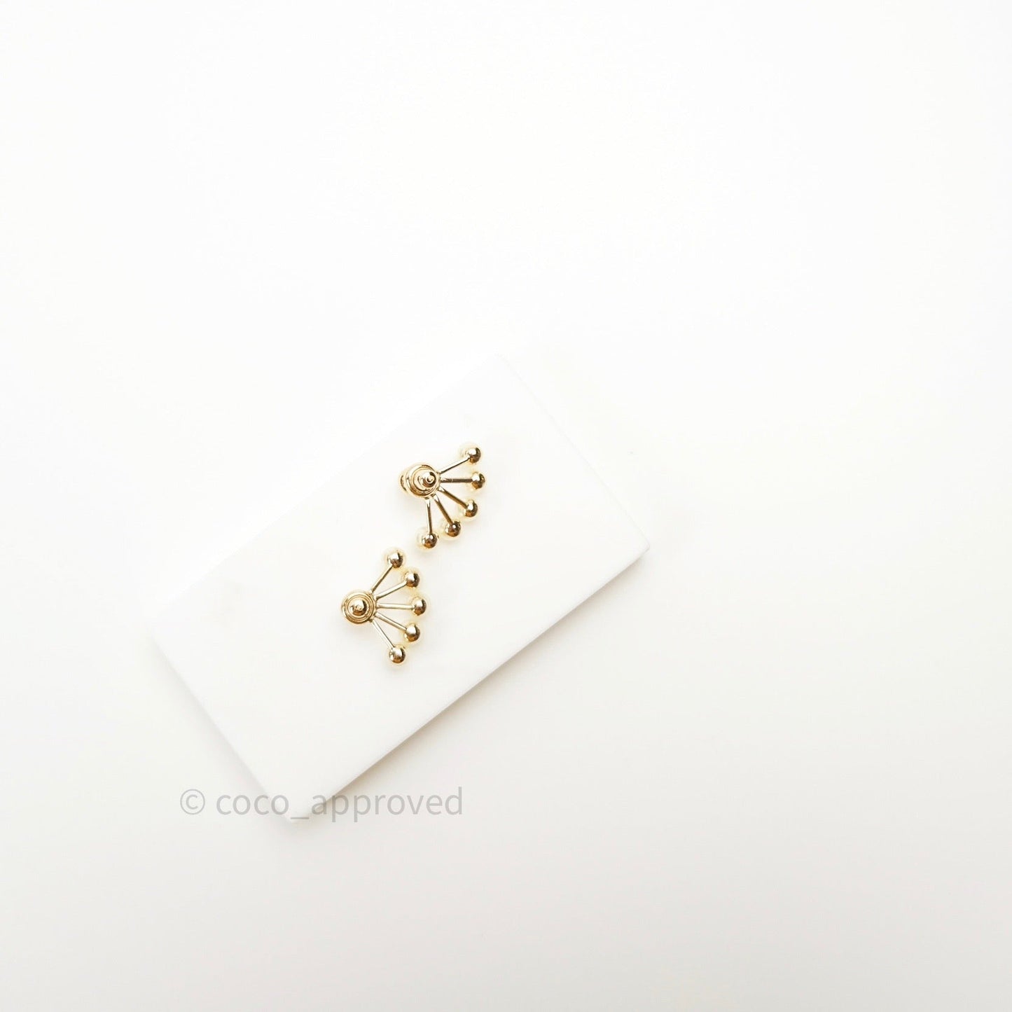 Christian Dior Pearl La Peite Tribale Earrings