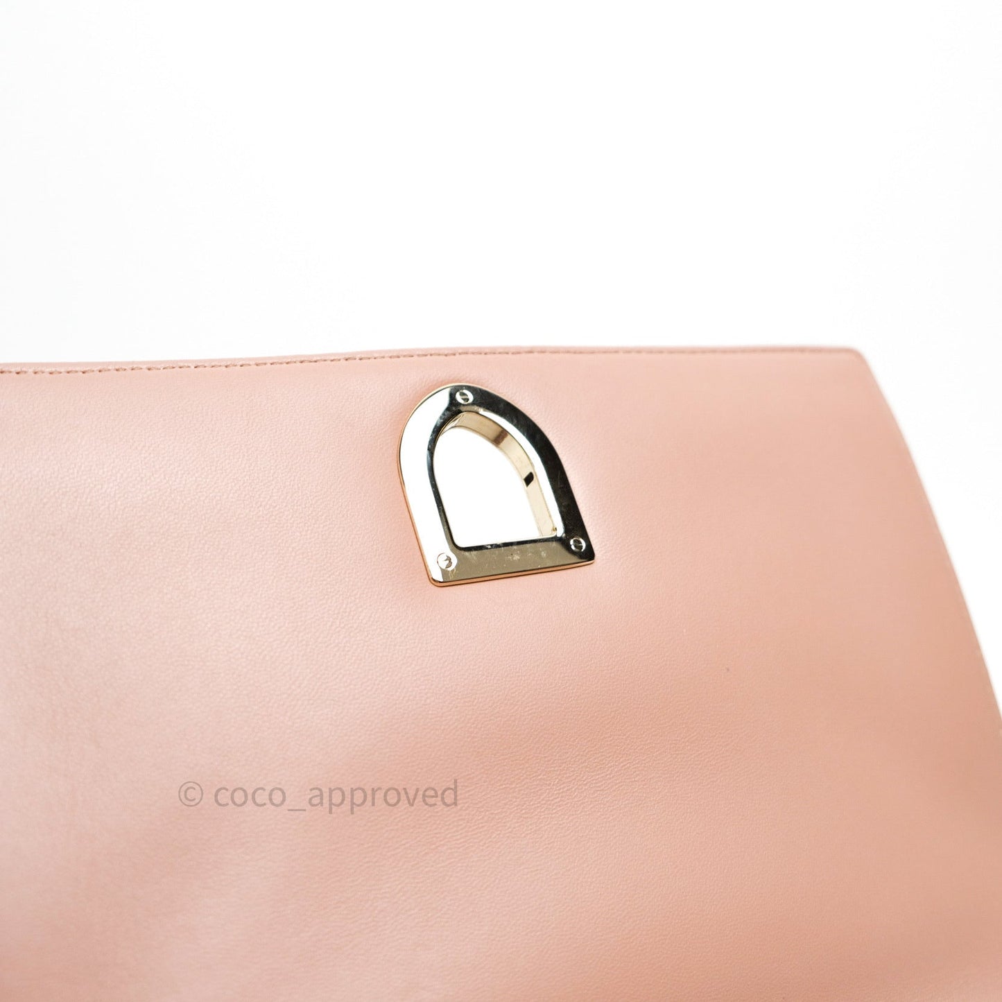 Christian Dior Lambskin Medium Diorama Beige Gold Hardware