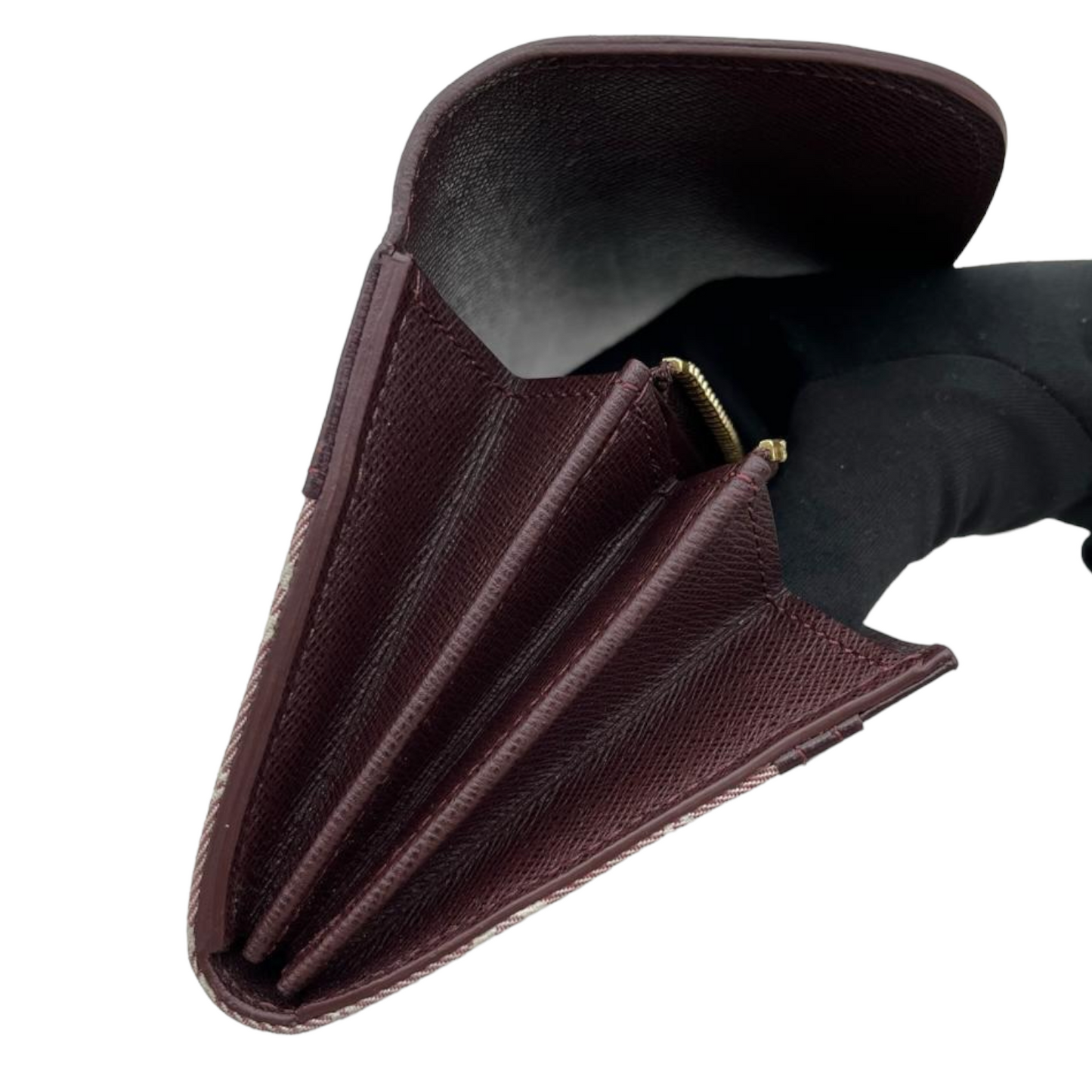 Louis-Vuitton Mini lin long Wallet