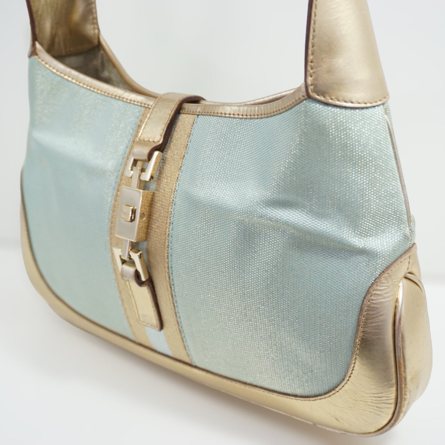 Gucci Turkis Skuldertaske