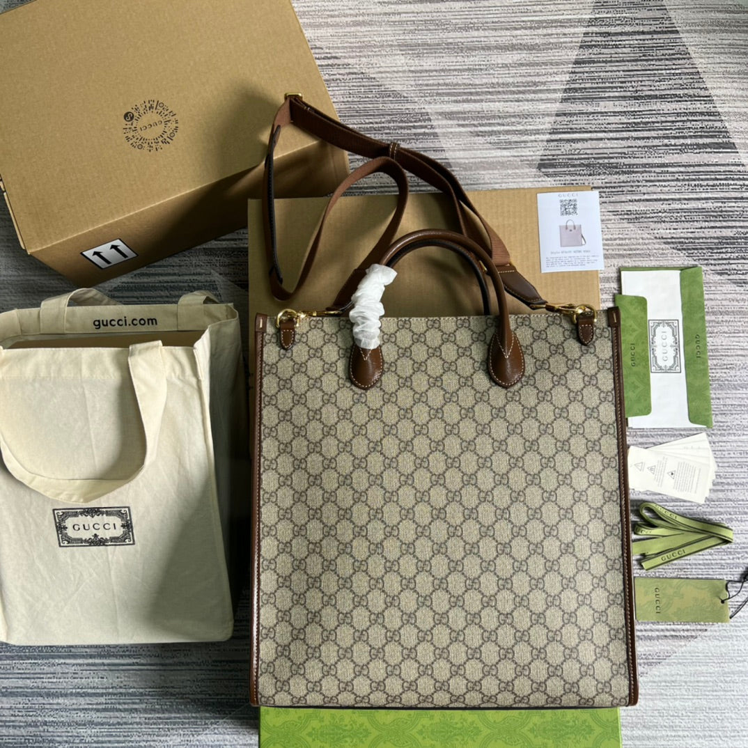 Gucci Medium Tote Bag With Interlocking G