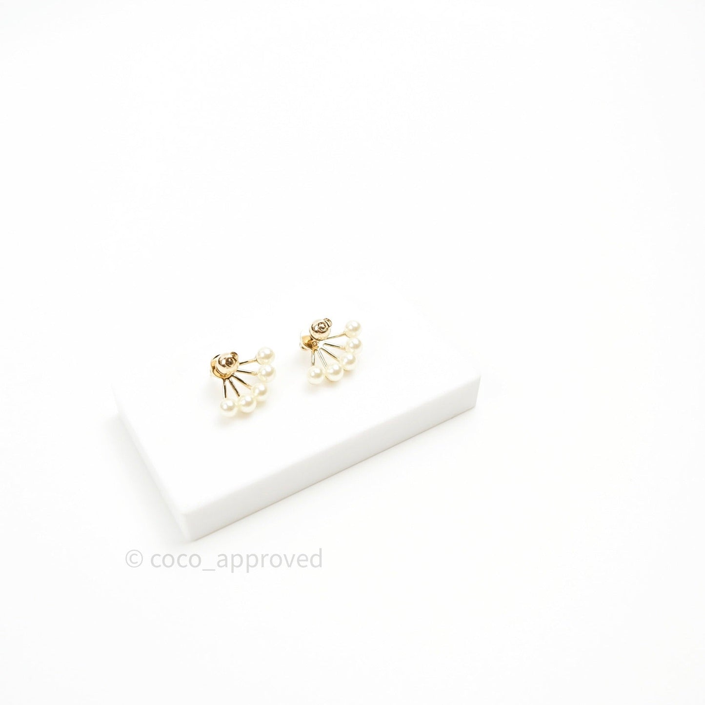 Christian Dior Pearl La Peite Tribale Earrings