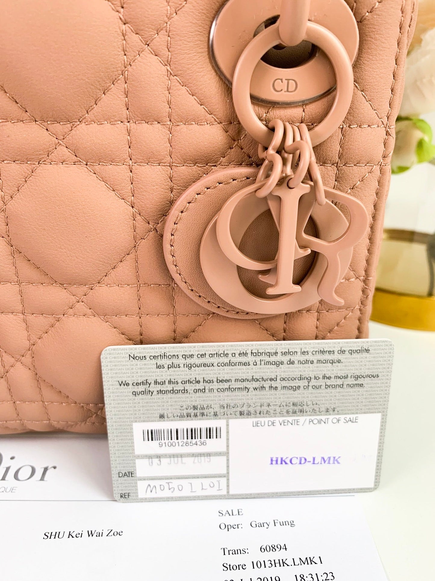 Dior Lady Dior Mini Ultra Matte All Blush Powder