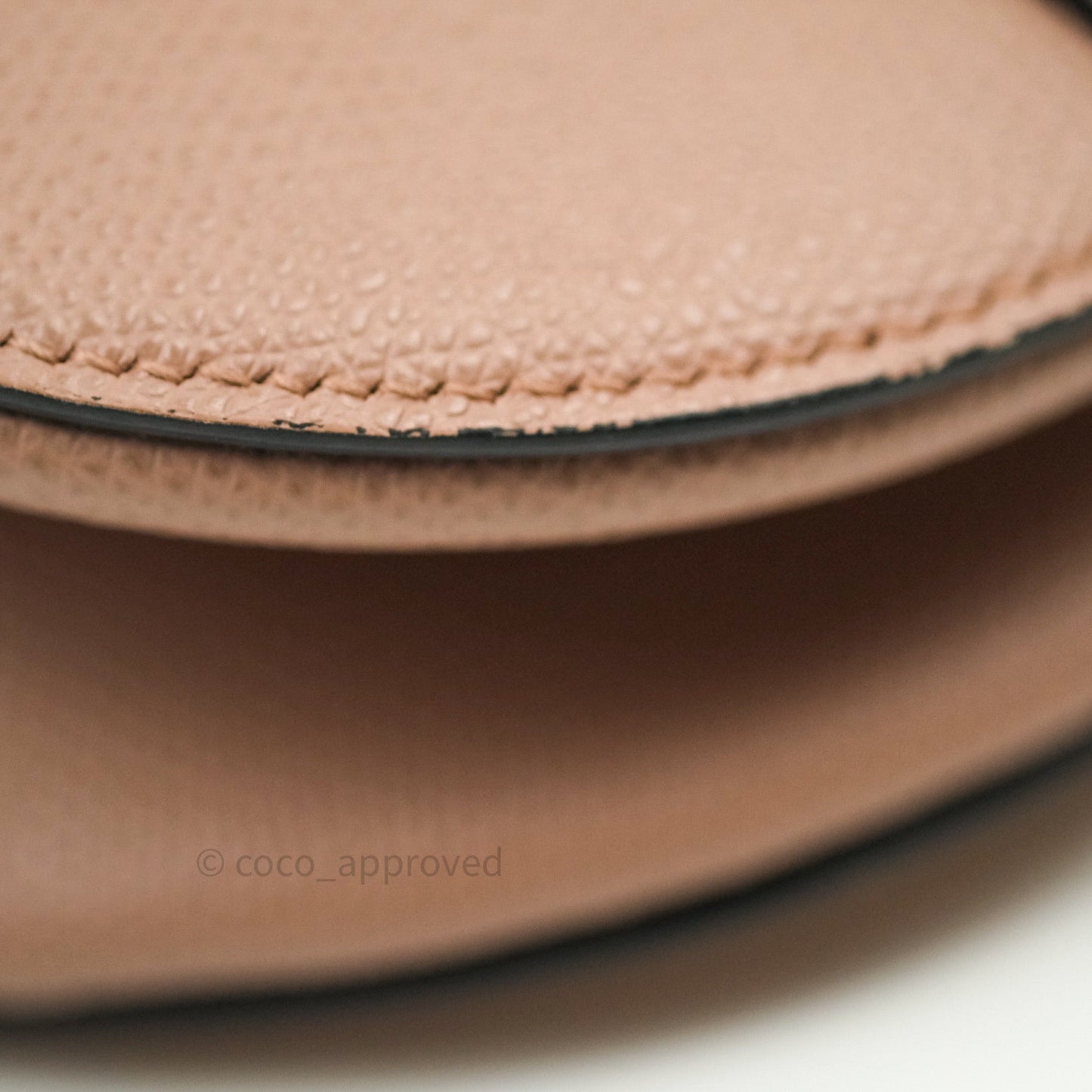 Dior Saddle Medium Beige Grained Calfskin Gold Hardware with Dior Strap