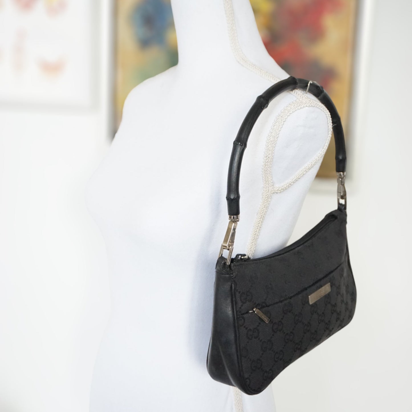 Gucci Sort Skuldertaske