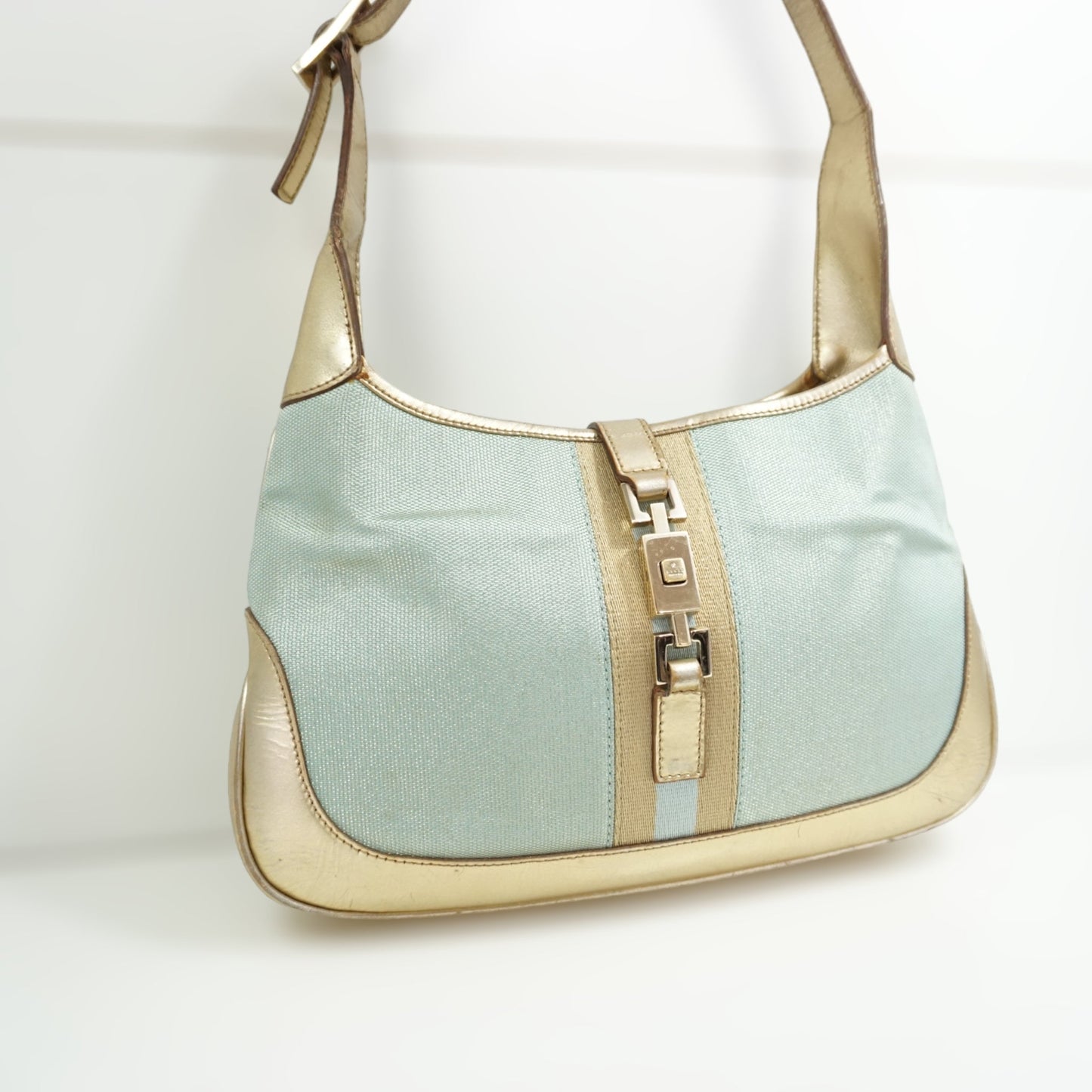Gucci Turkis Skuldertaske