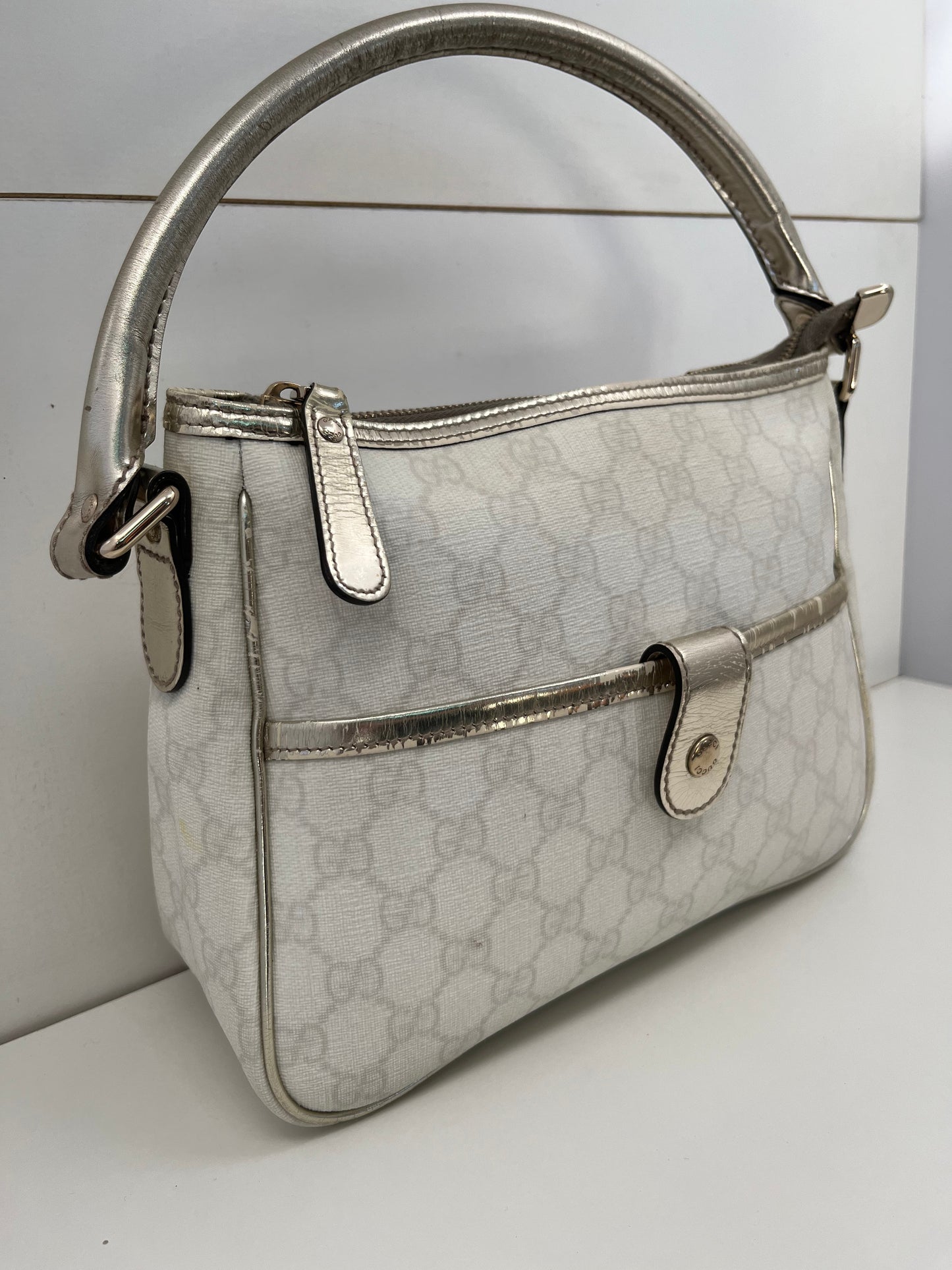 Gucci Læder Skuldertaske