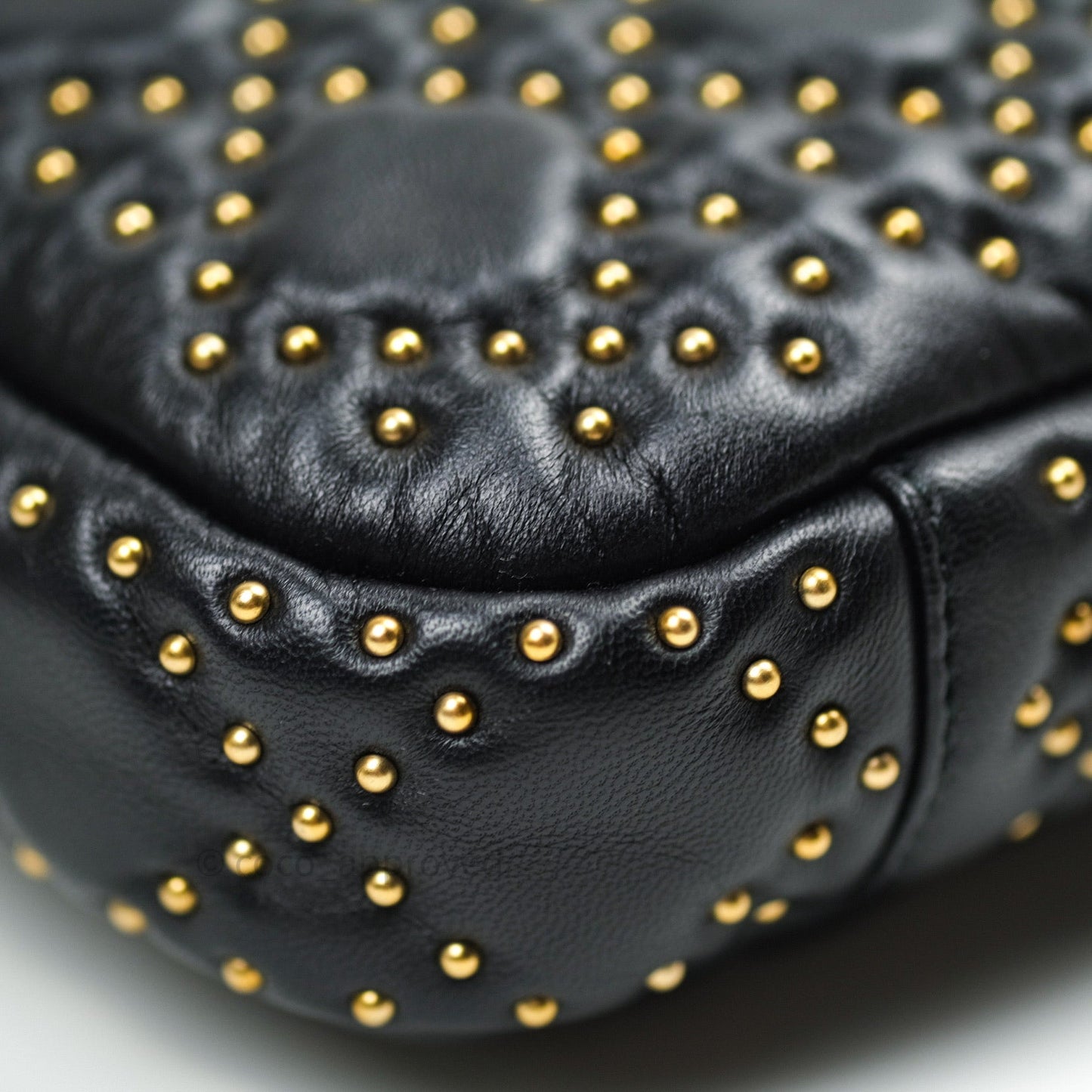 Dior Studded Lambskin Diorquake Clutch Bag