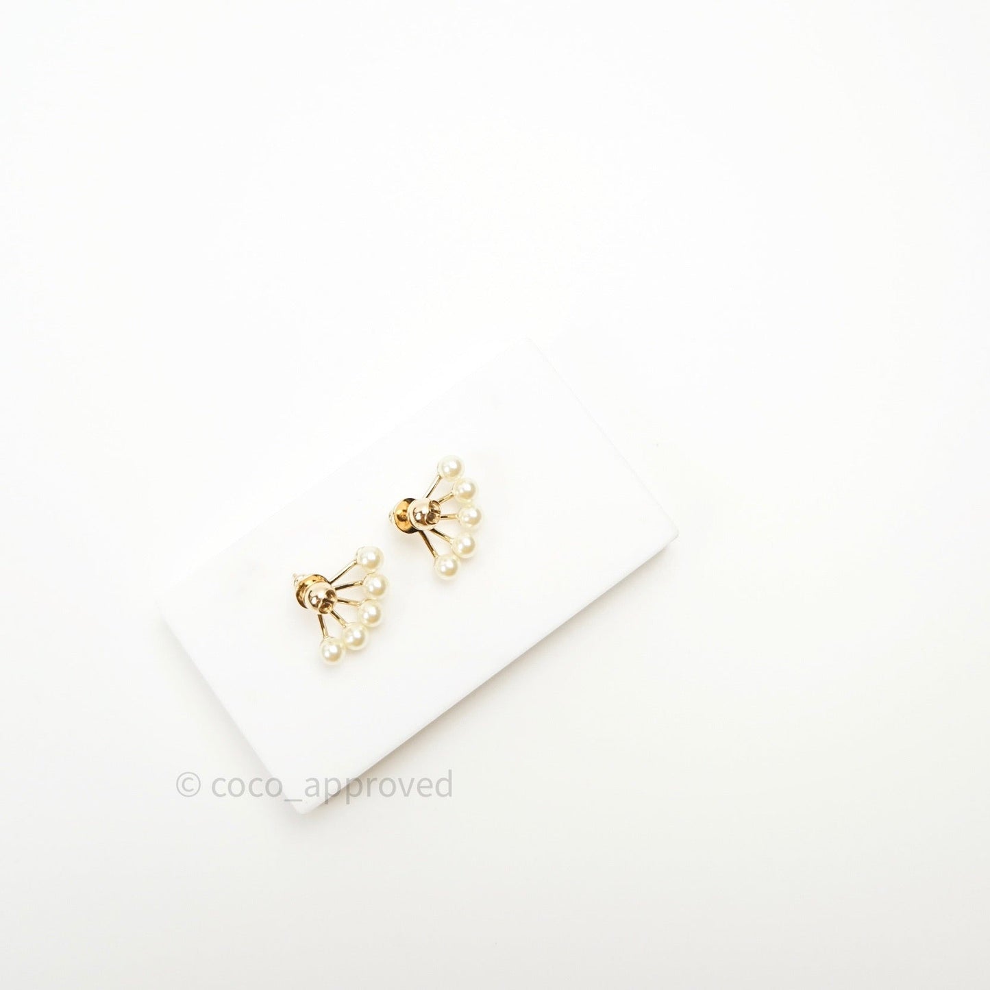 Christian Dior Pearl La Peite Tribale Earrings