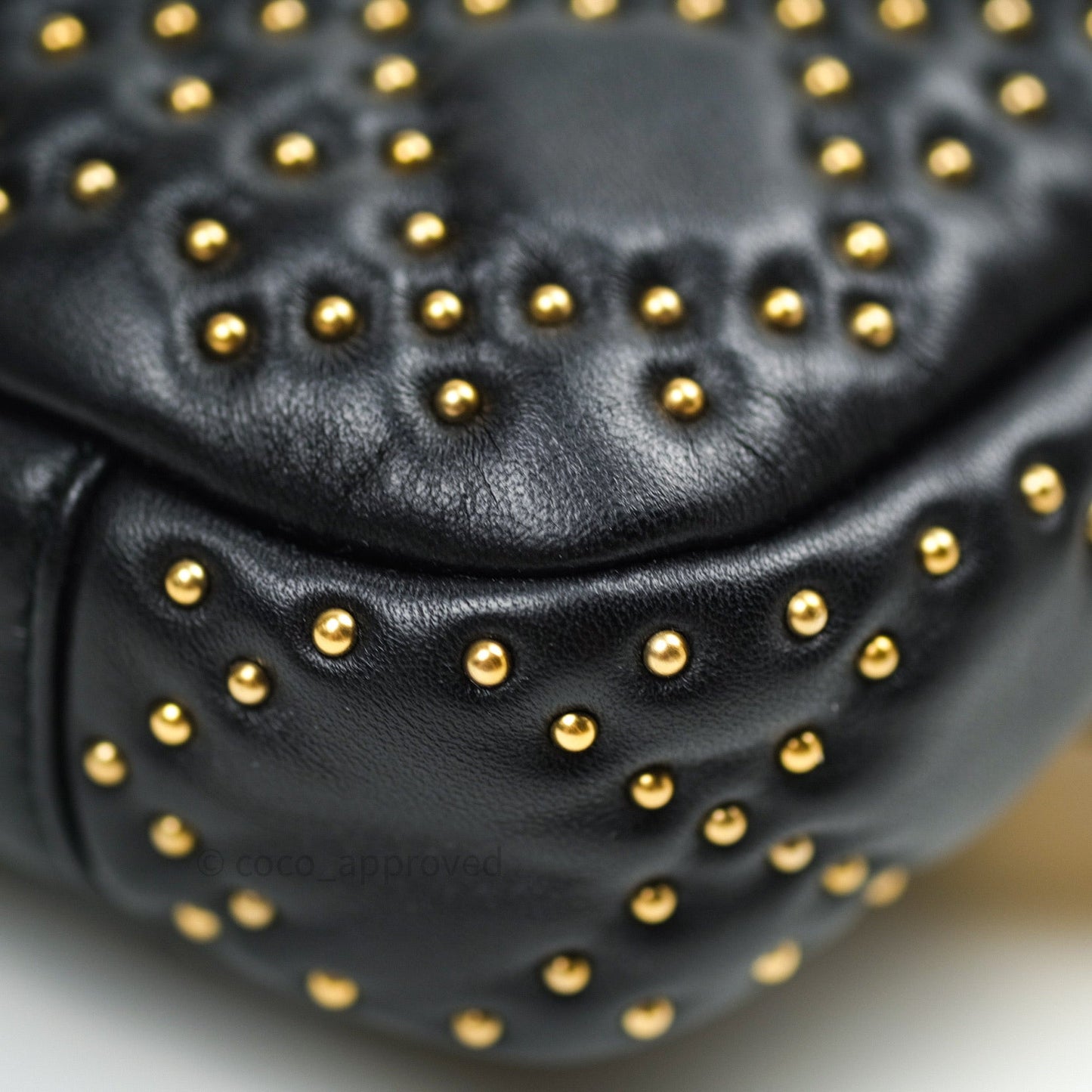 Dior Studded Lambskin Diorquake Clutch Bag