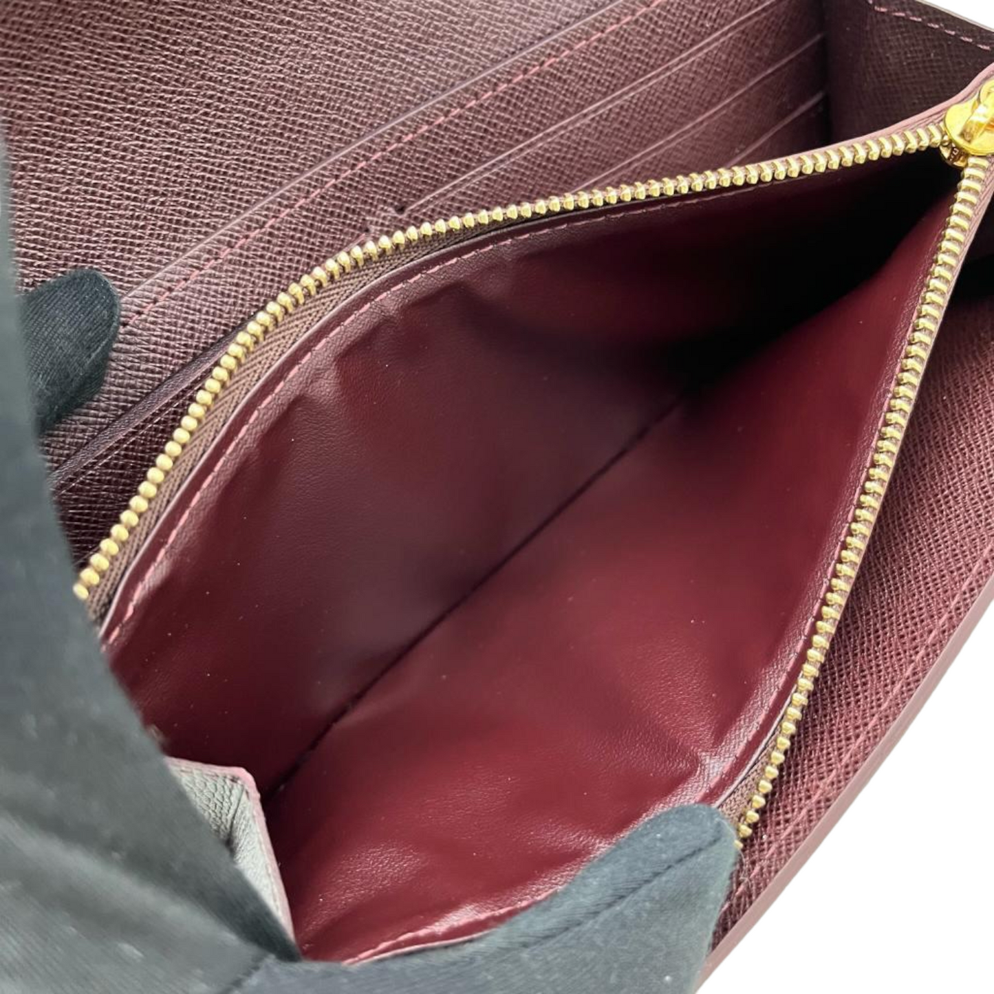 Louis-Vuitton Mini lin long Wallet
