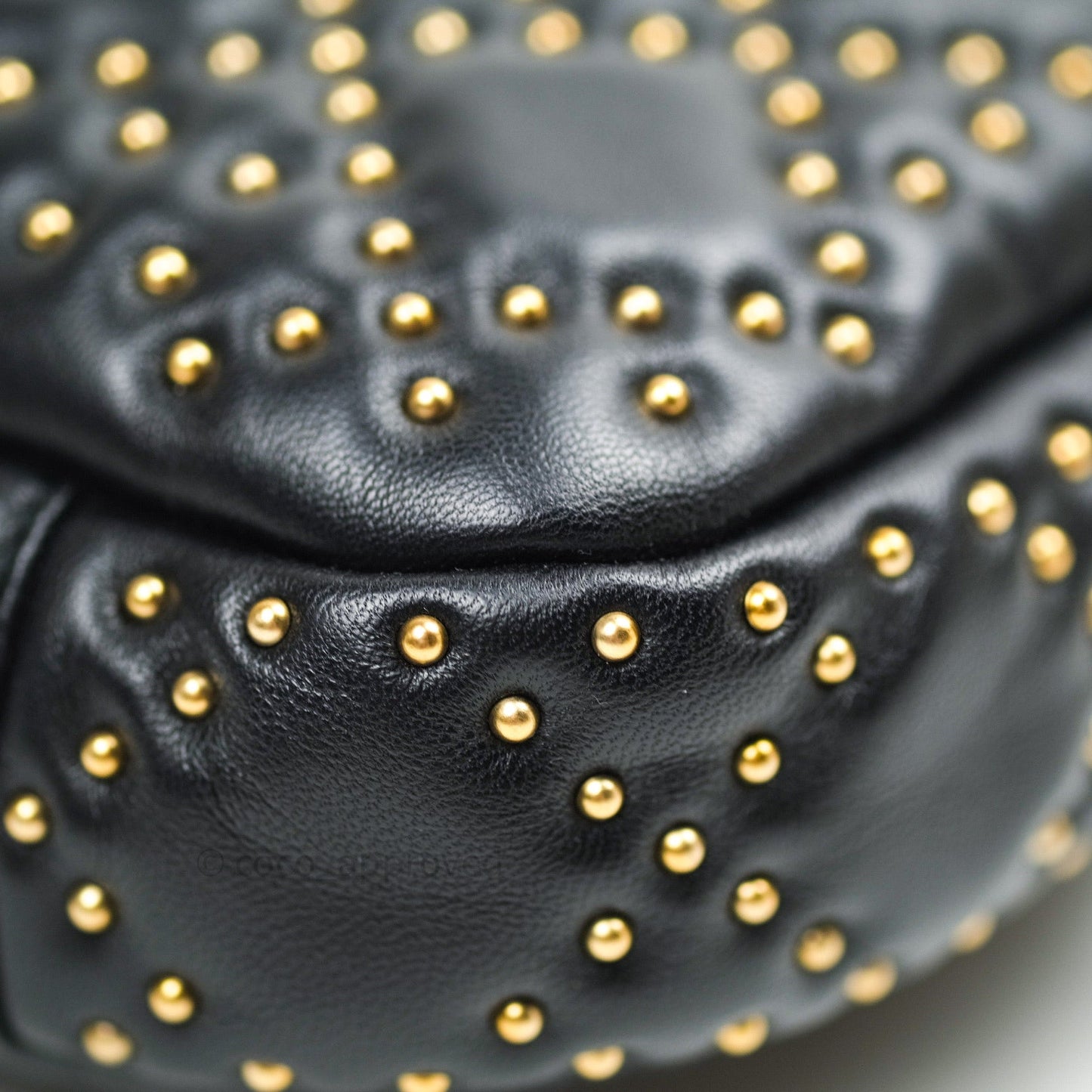 Dior Studded Lambskin Diorquake Clutch Bag