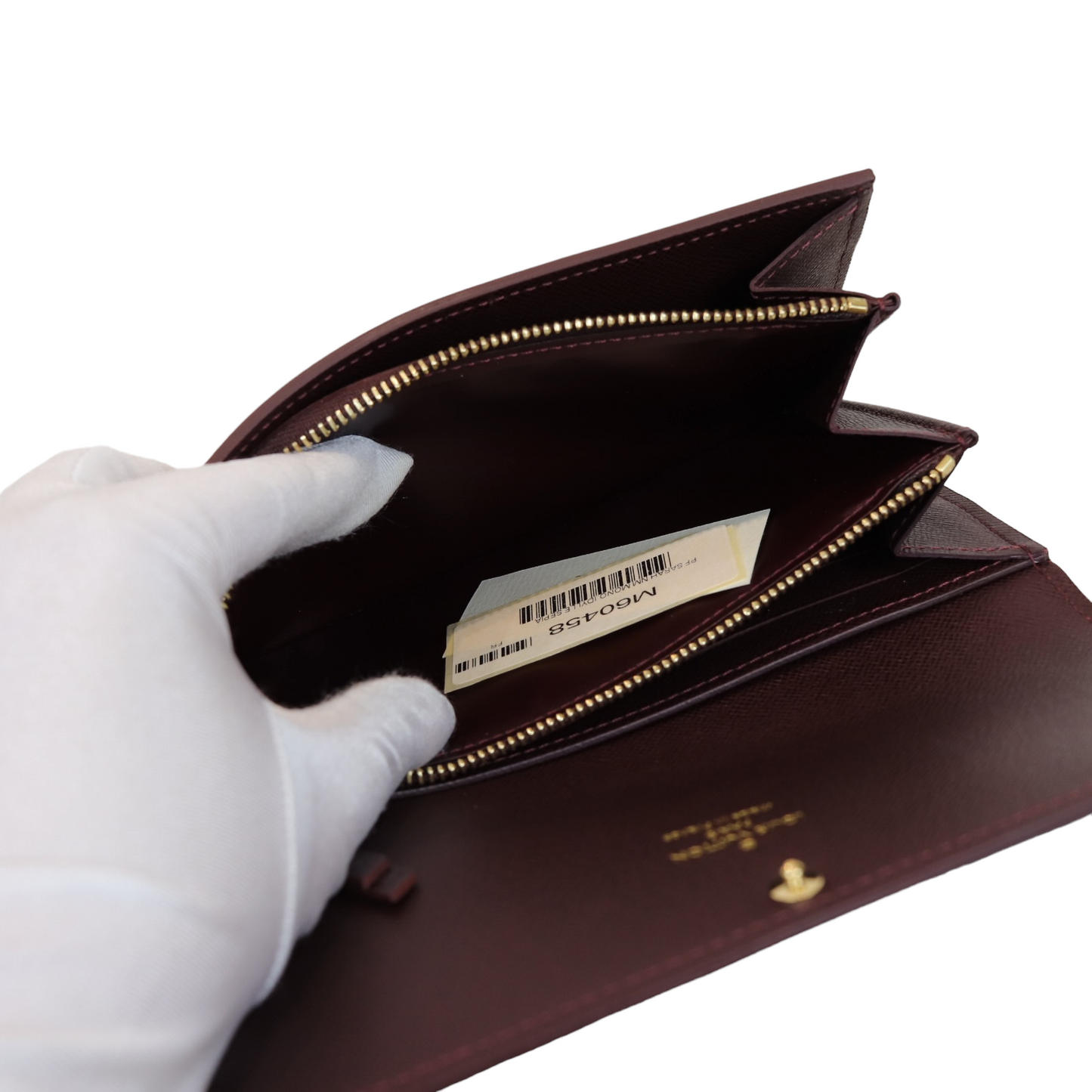 Louis-Vuitton Mini lin long Wallet