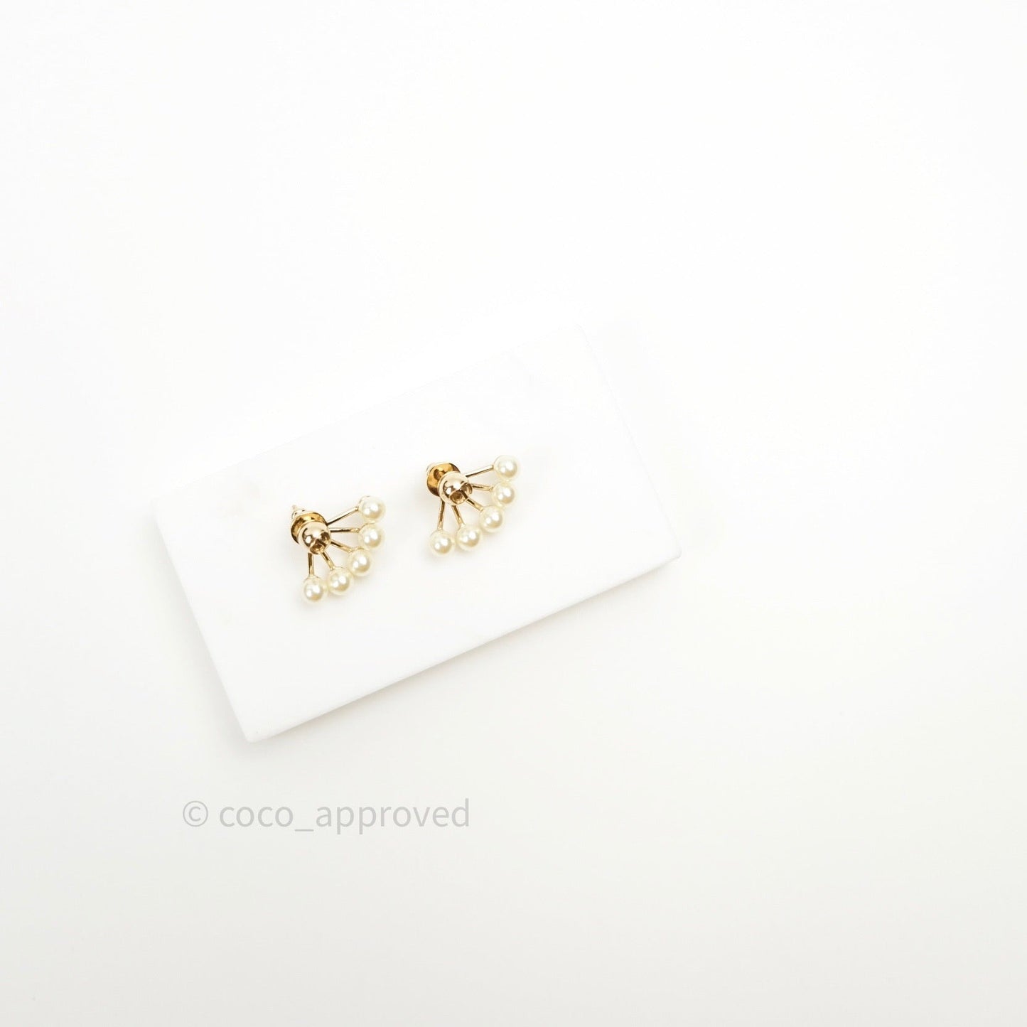Christian Dior Pearl La Peite Tribale Earrings