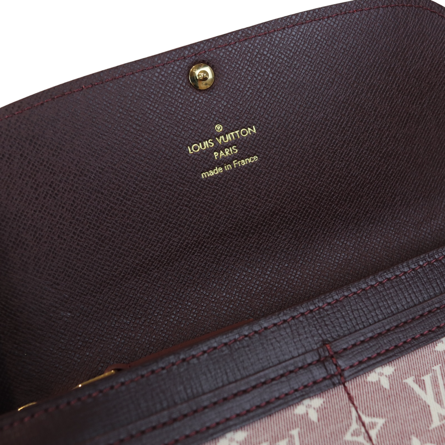 Louis-Vuitton Mini lin long Wallet