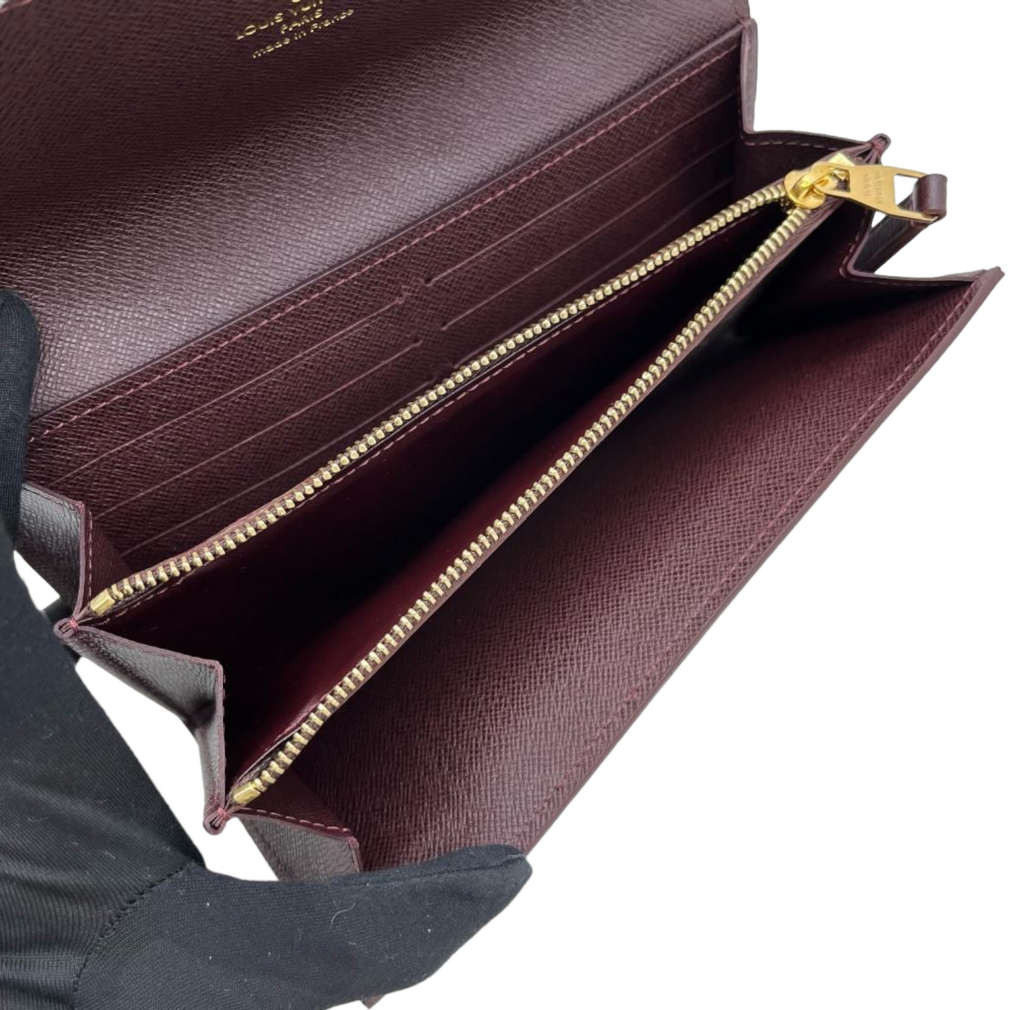 Louis-Vuitton Mini lin long Wallet