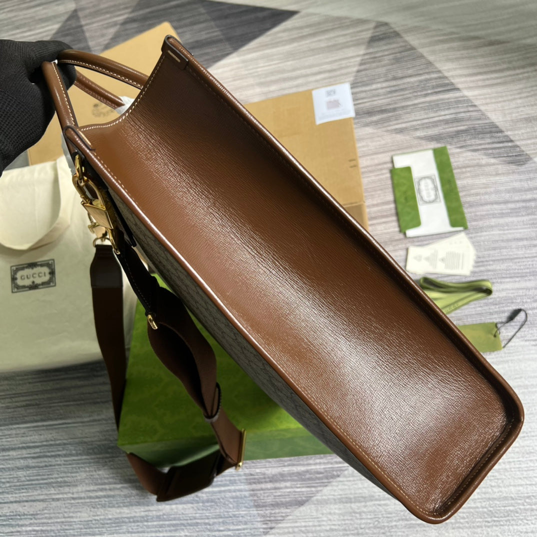 Gucci Medium Tote Bag With Interlocking G