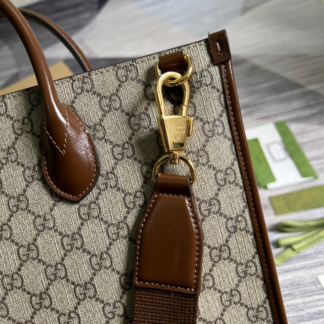 Gucci Medium Tote Bag With Interlocking G