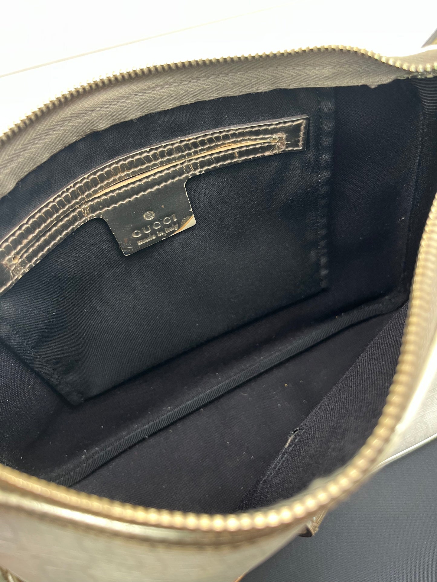 Gucci Læder Skuldertaske