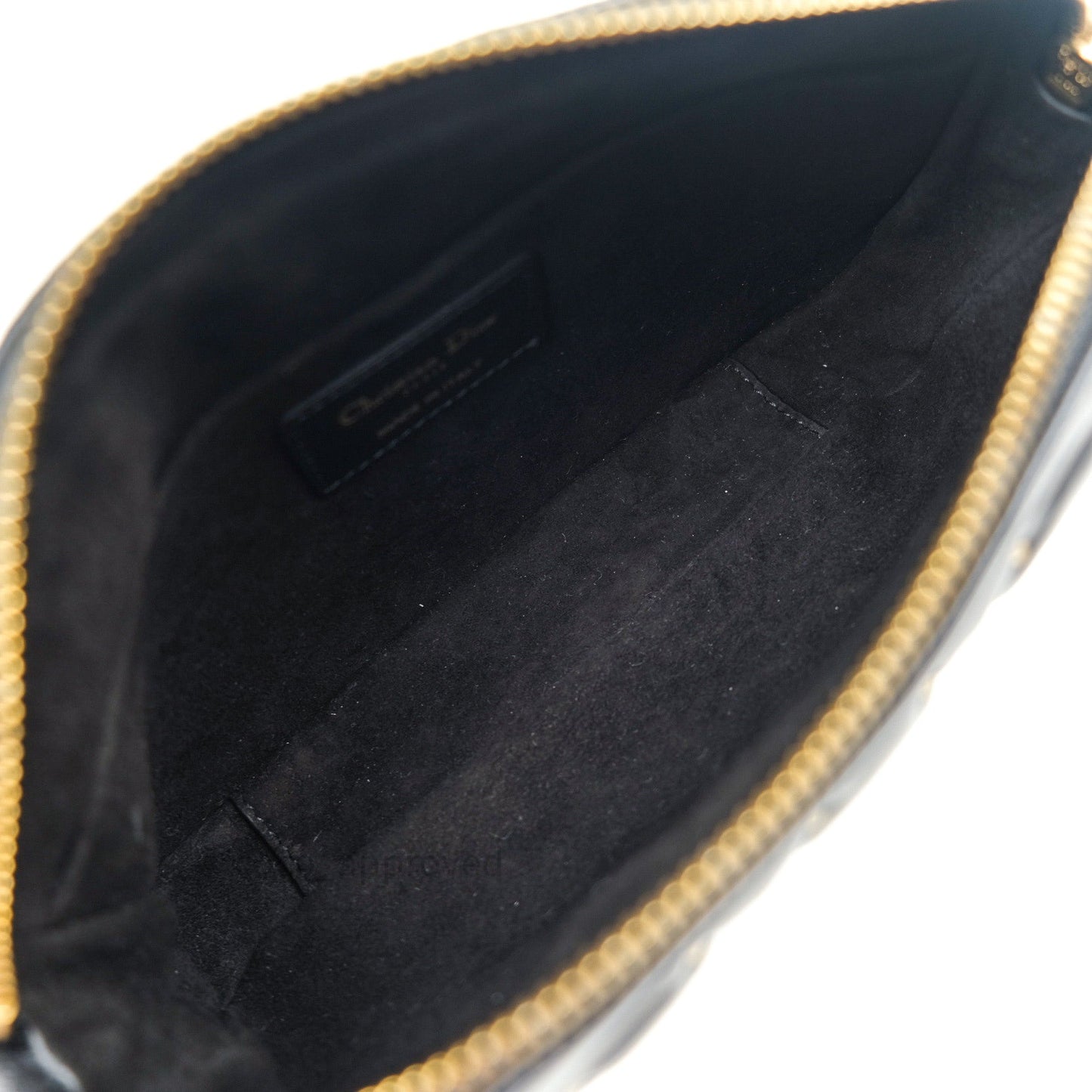 Dior Studded Lambskin Diorquake Clutch Bag