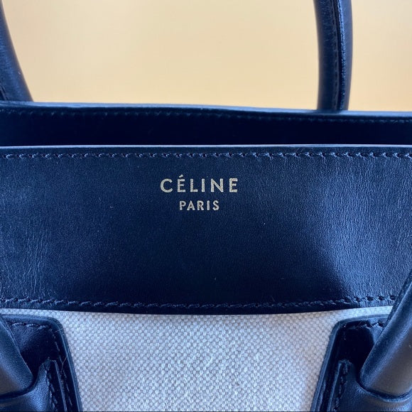 CELINE luggage cloth Handbag