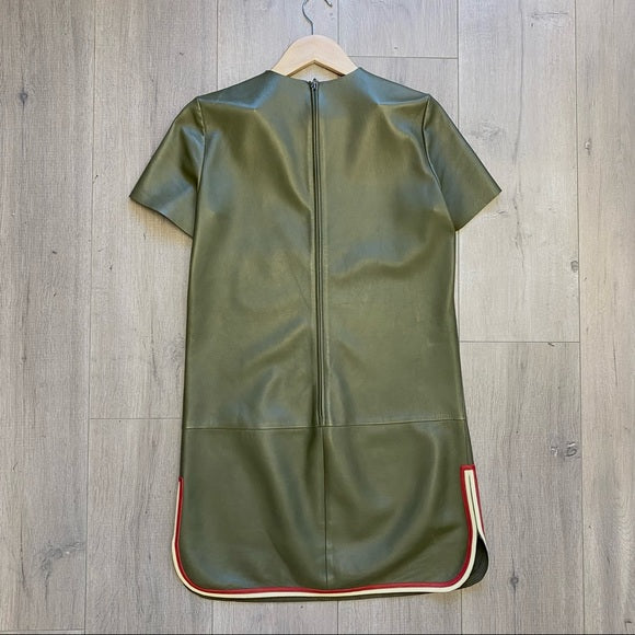 CELINE lambskin leather dress