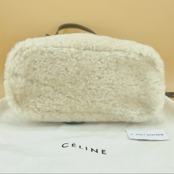 CELINE fur two-way bag NWT