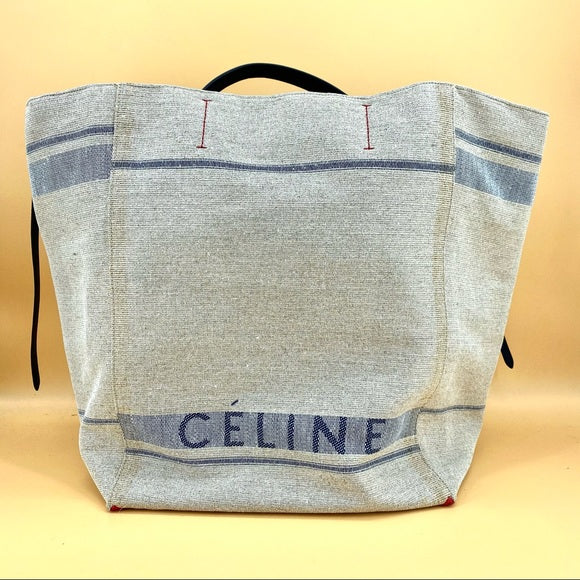 CELINE canvas tote
