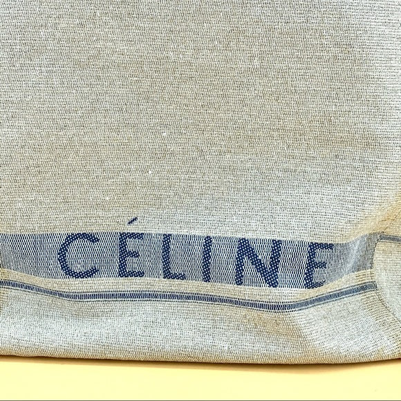 CELINE canvas tote