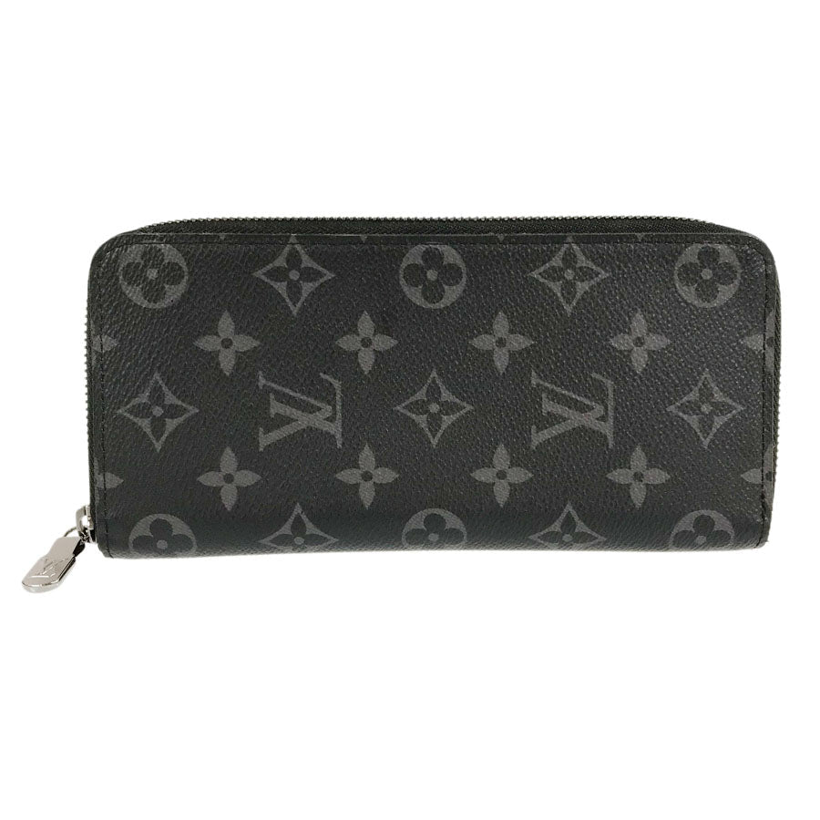 LOUIS VUITTON Monogram Eclipse Zippy Wallet Vertical M62295 Long wallet Round zipper