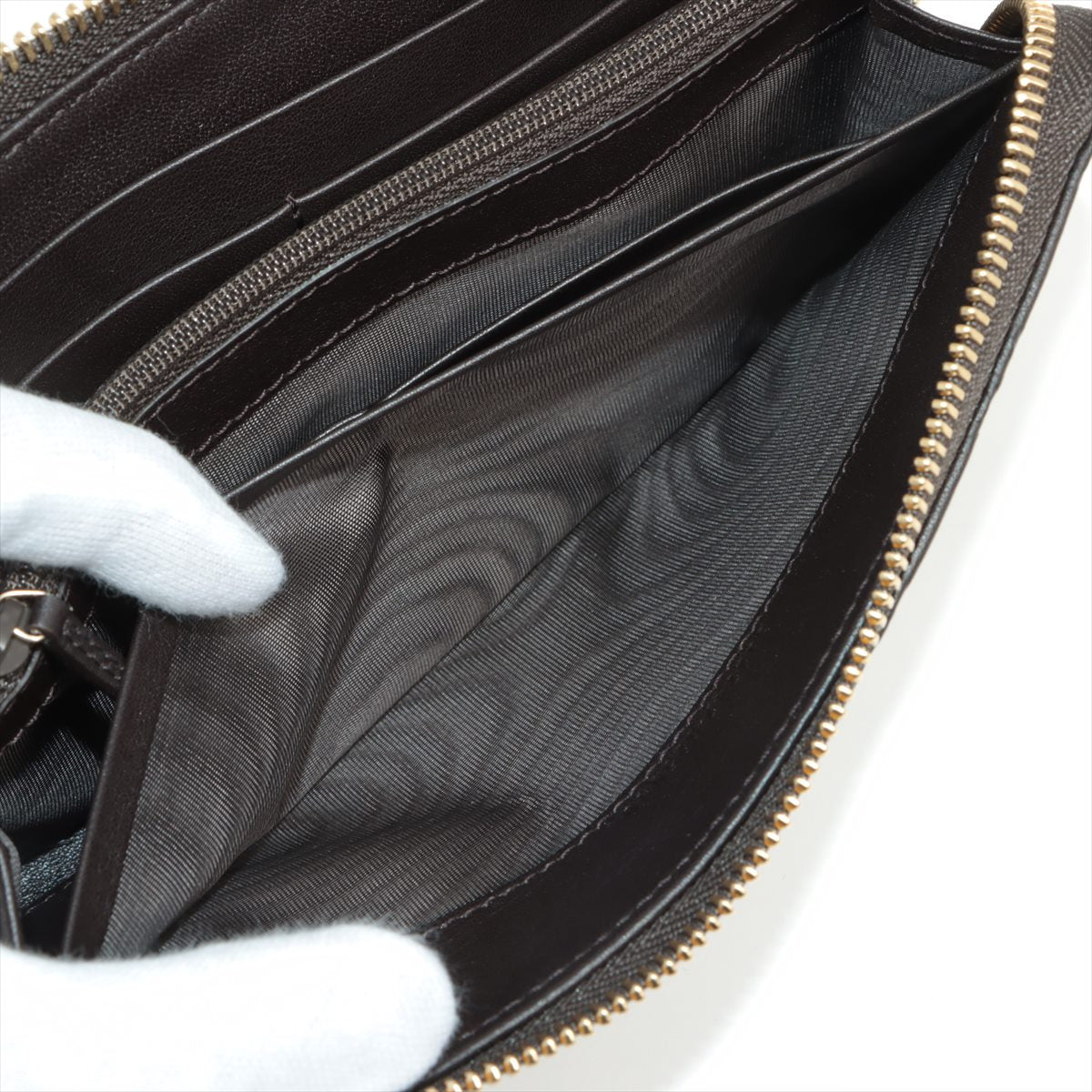 Guccissima Black Leather Wallet