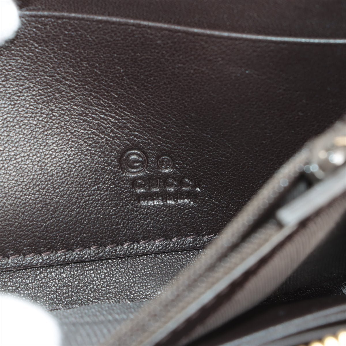 Guccissima Black Leather Wallet