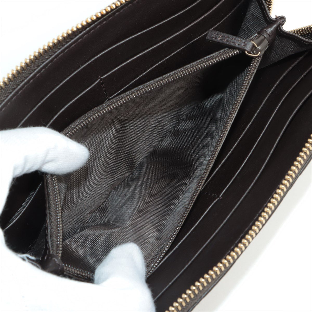 Guccissima Black Leather Wallet