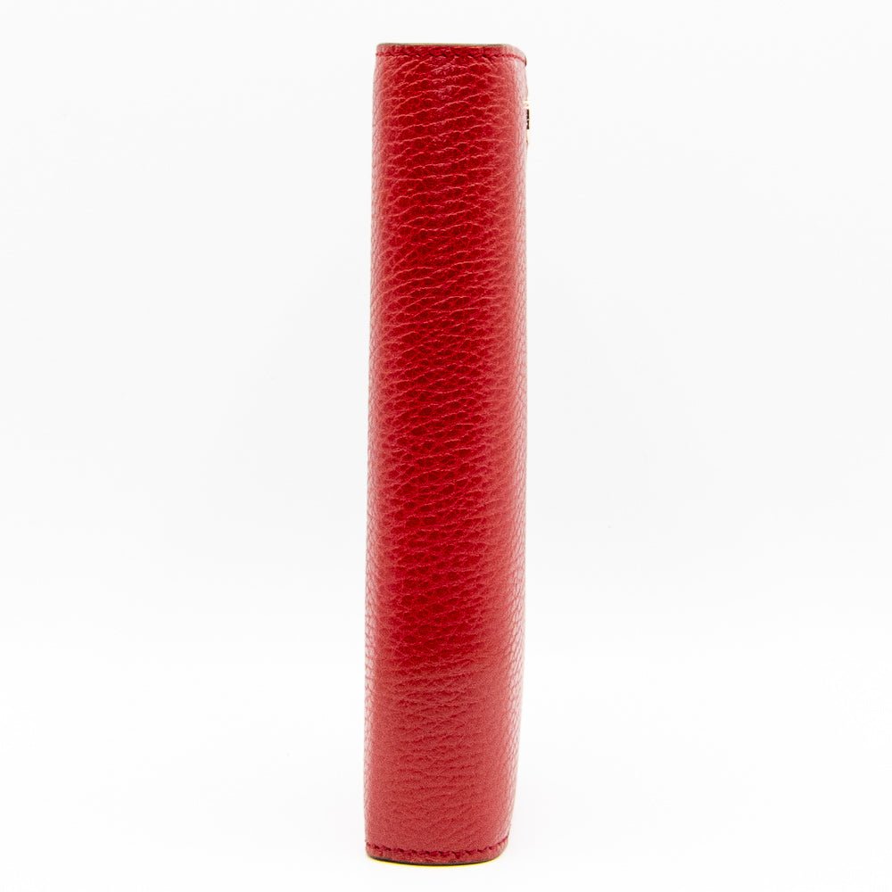 Gucci Red Leather GG Interlocking 449279