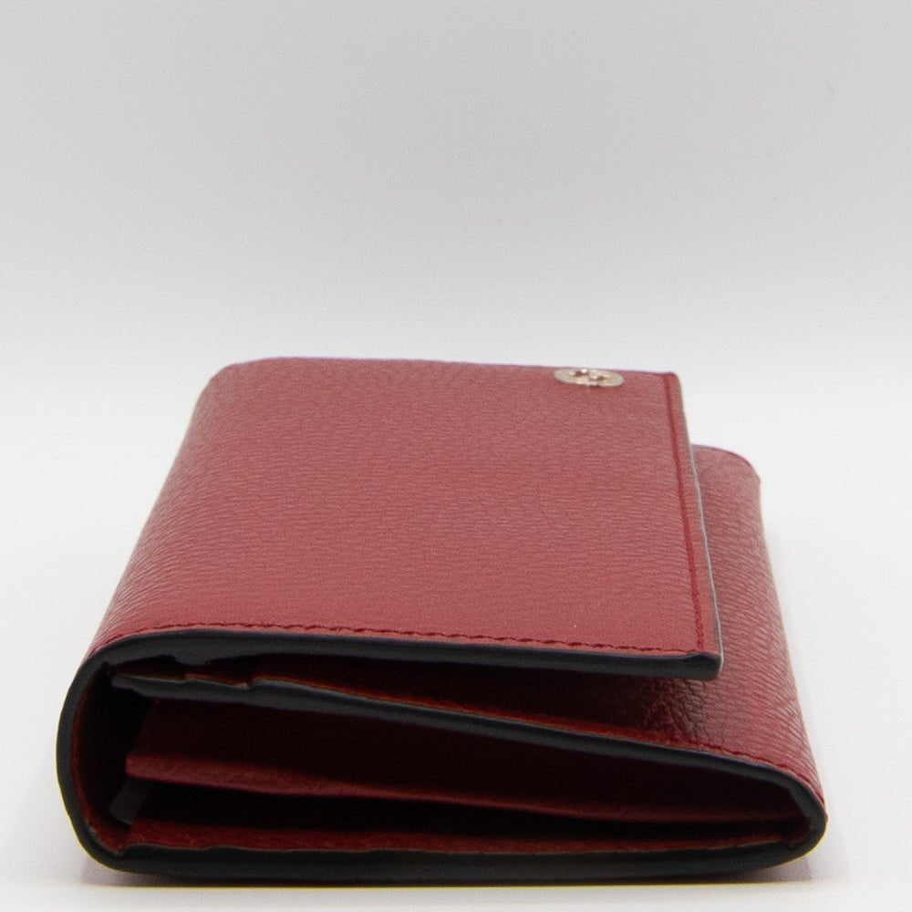 Gucci Red Leather GG Interlocking 449279