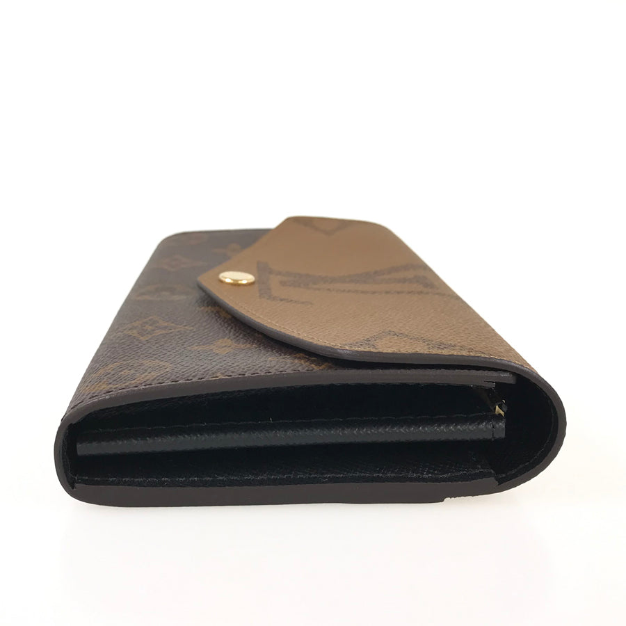 LOUIS VUITTON Monogram Giant Reverse Portefeiulle Sarah M80726 Long wallet Folding cover lid