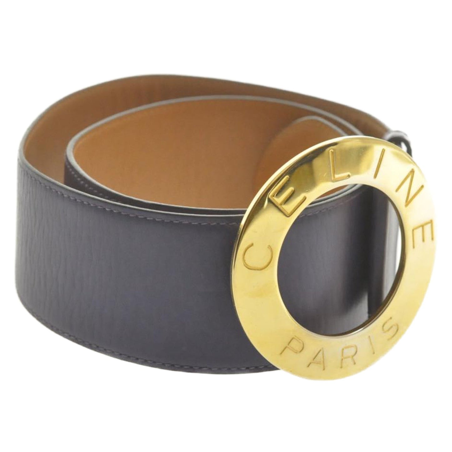 Celine Belt Leather Purple sa2622