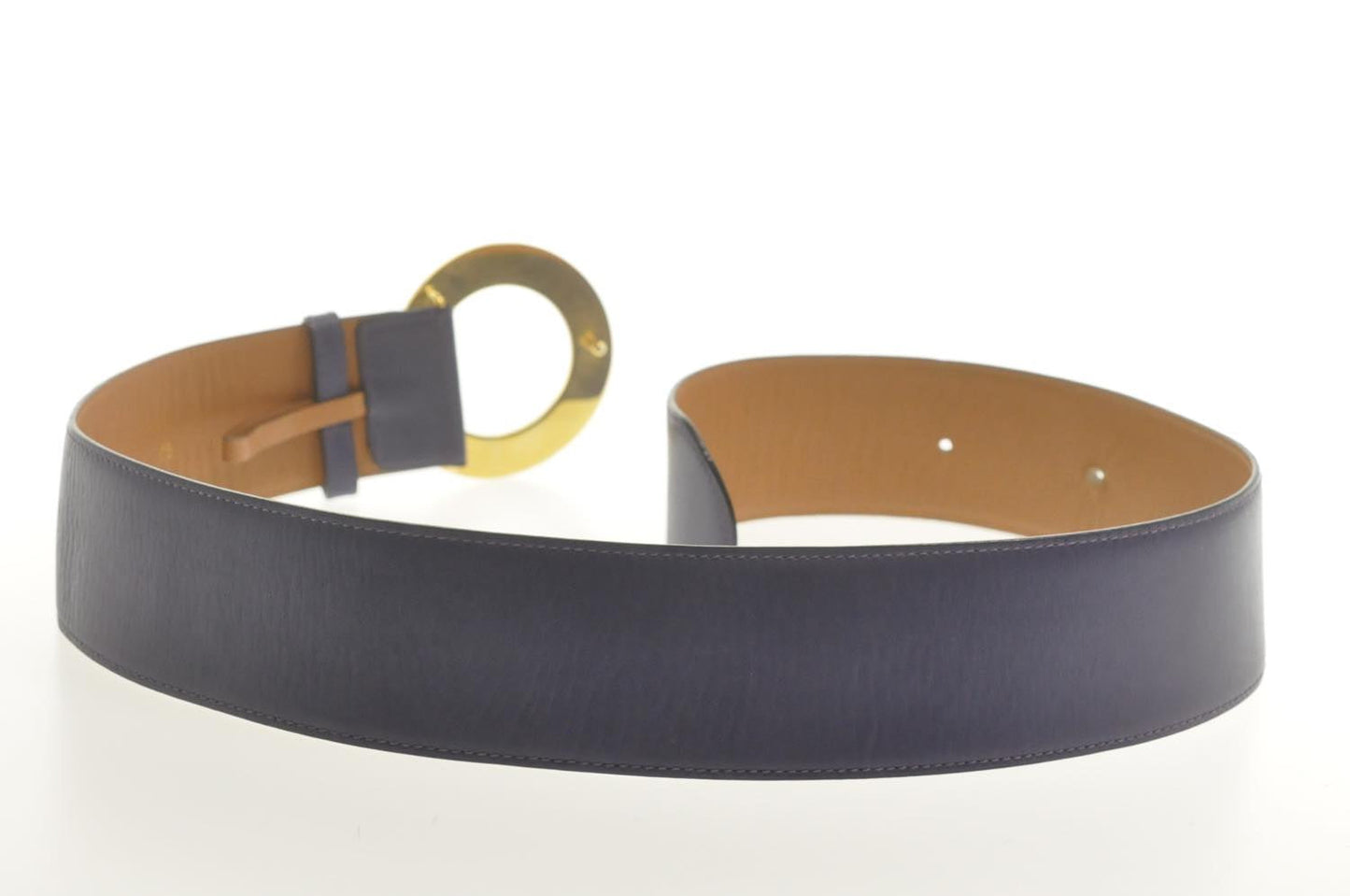 Celine Belt Leather Purple sa2622