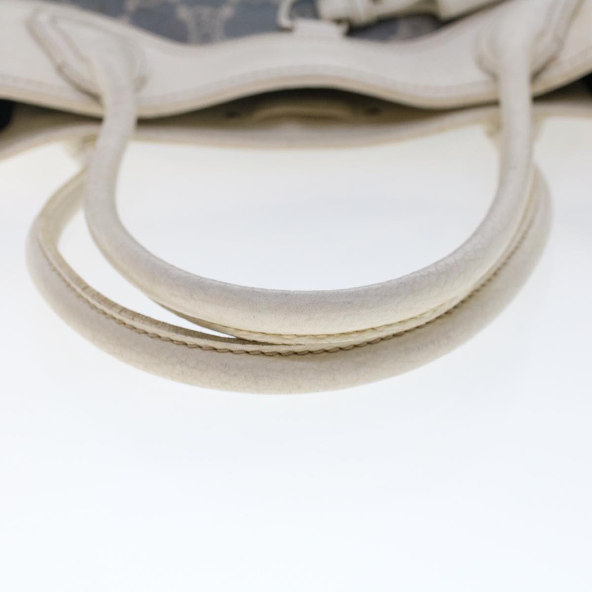 Celine Paris Macadam Canvas Tote Bag Blue yk7968