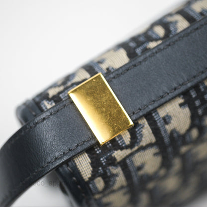 Dior 30 Montaigne Bag Blue Dior Oblique Jacquard