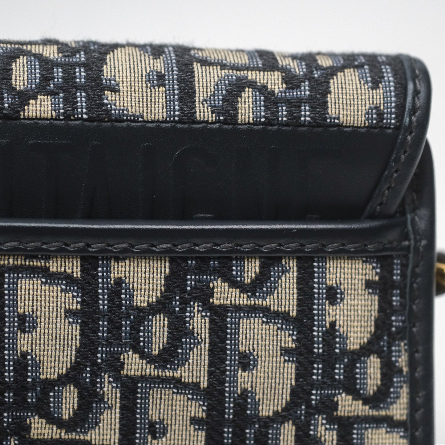 Dior Small Bobby Bag Blue Oblique Jacquard Canvas