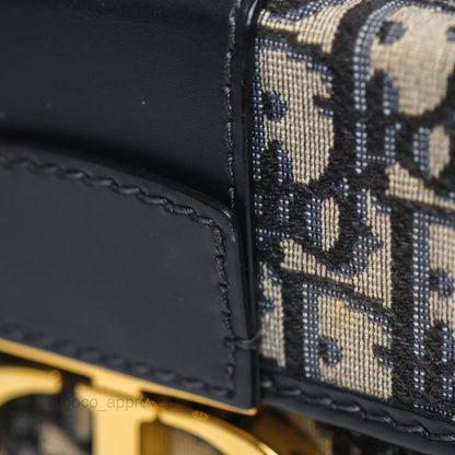 Christian Dior 30 Montaigne Oblique Jacquard Box Bag