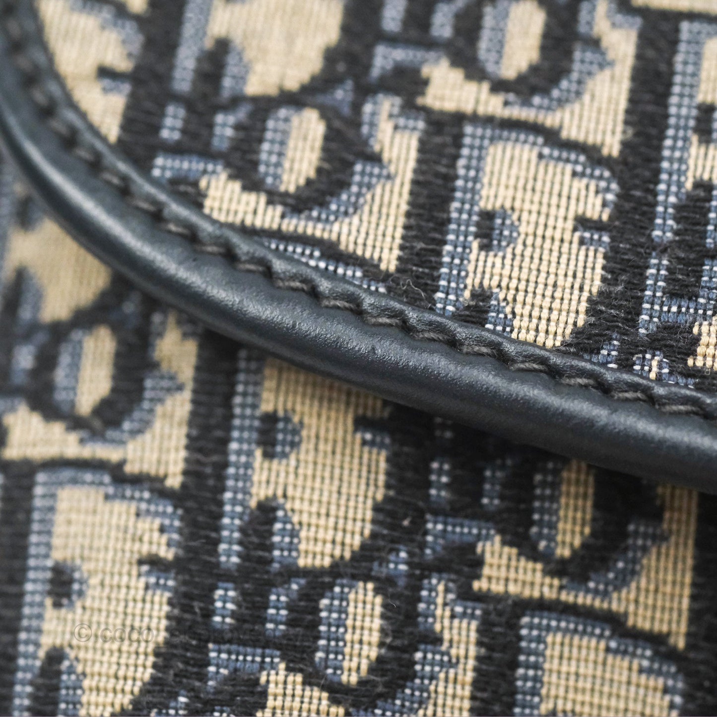 Dior Medium Bobby Bag Blue Oblique Jacquard Canvas