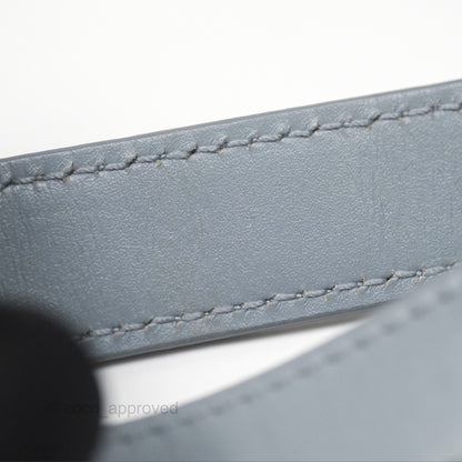 Christian Dior Medium Bobby Flap Grey Box Calfskin
