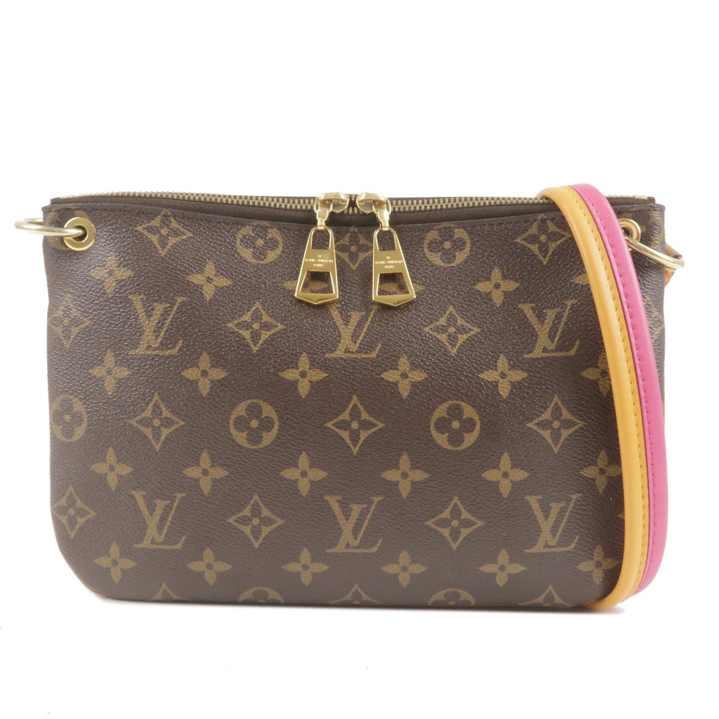 Louis Vuitton Monogram Lorette Shoulder Bag Hot Pink M44053
