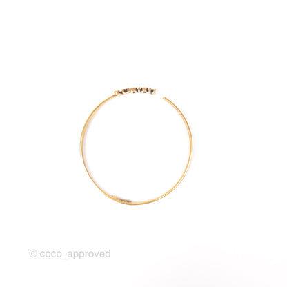 Christian Dior J'adior Choker Gold Tone